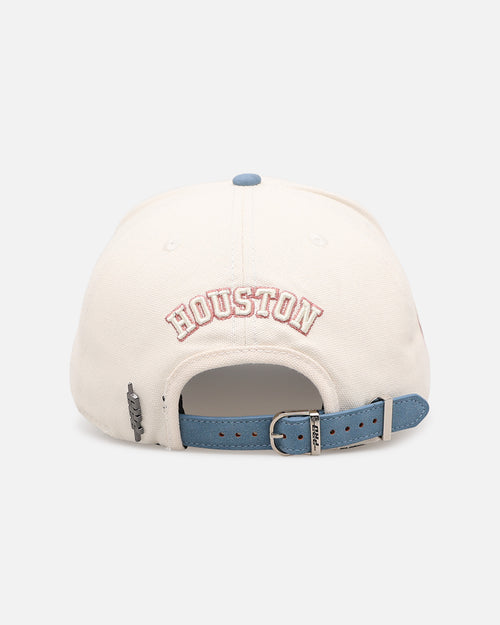 Pro Standard Houston Astros 'Tapestry' Pinch Front Strapback Natural