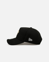 New Era New Orleans Saints 'Black And Team Color' 9FORTY A-Frame Snapback Black/Official Team Color