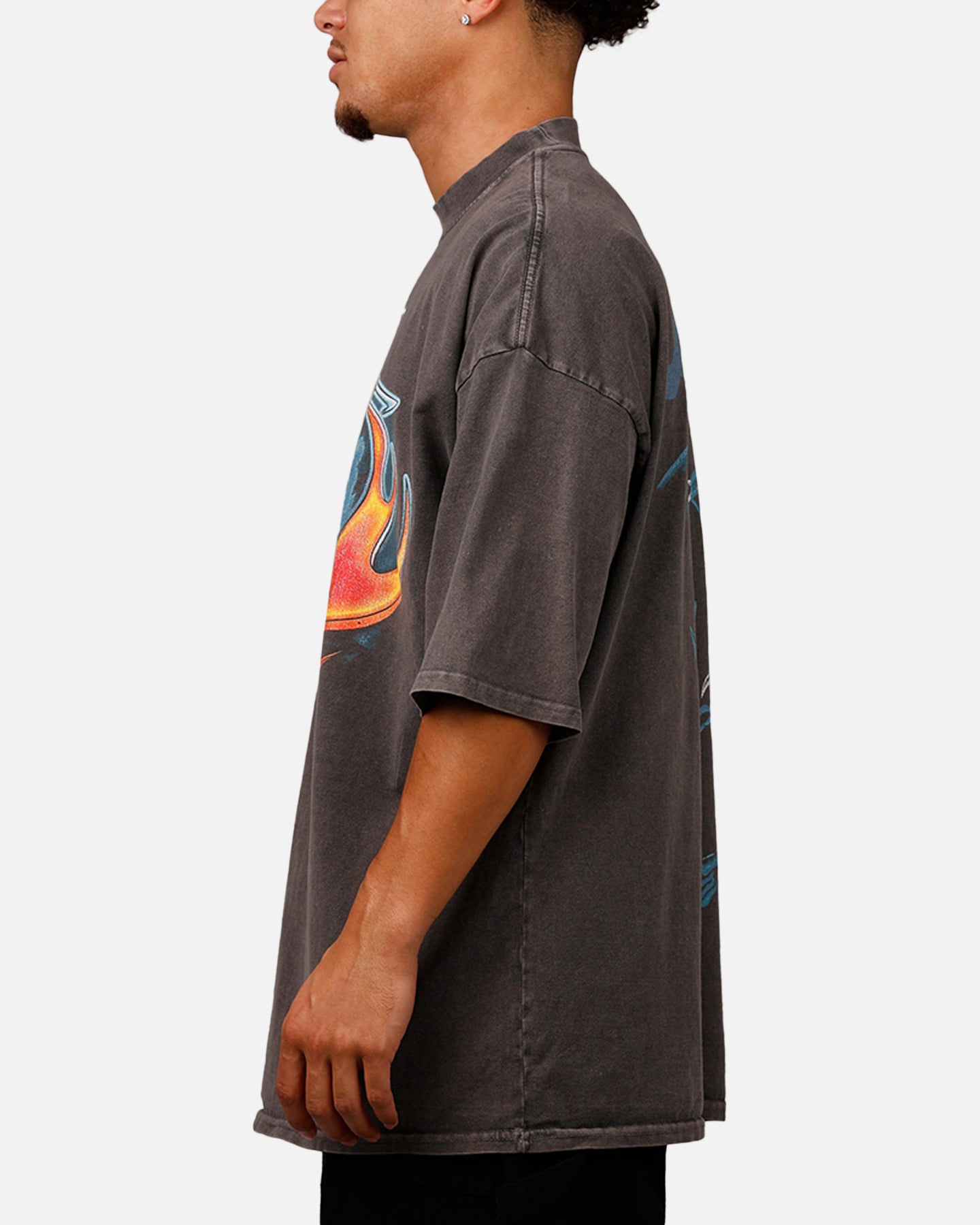 Loiter Disney Chernabog Vintage T-Shirt Washed Charcoal | Culture
