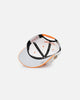 Mitchell & Ness Chicago Bulls Pastel Corduroy Snapback White Cream/Orange
