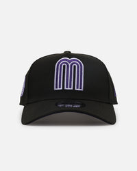 New Era Mexico National Baseball Team 'Purple Haze' 9FORTY A-Frame Snapback Black/Purple