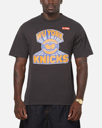 Mitchell & Ness New York Knicks X Wu Tang Shaolin T-Shirt Faded Black
