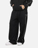 New Era Wide Leg Trackpants Black