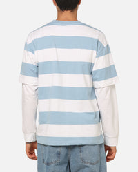 Carre Club Stripe Long Sleeve T-Shirt Blue Stripe