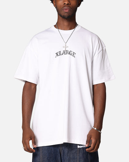 X-Large Angel T-Shirt Solid White