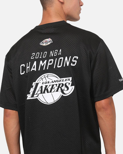 Mitchell & Ness Los Angeles Lakers Basketball Mesh T-Shirt Black