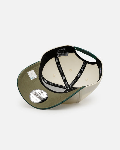 New Era Miami Dolphins 'Croc Skin 2.0' 9FORTY A-Frame Snapback Chrome/Dark Green