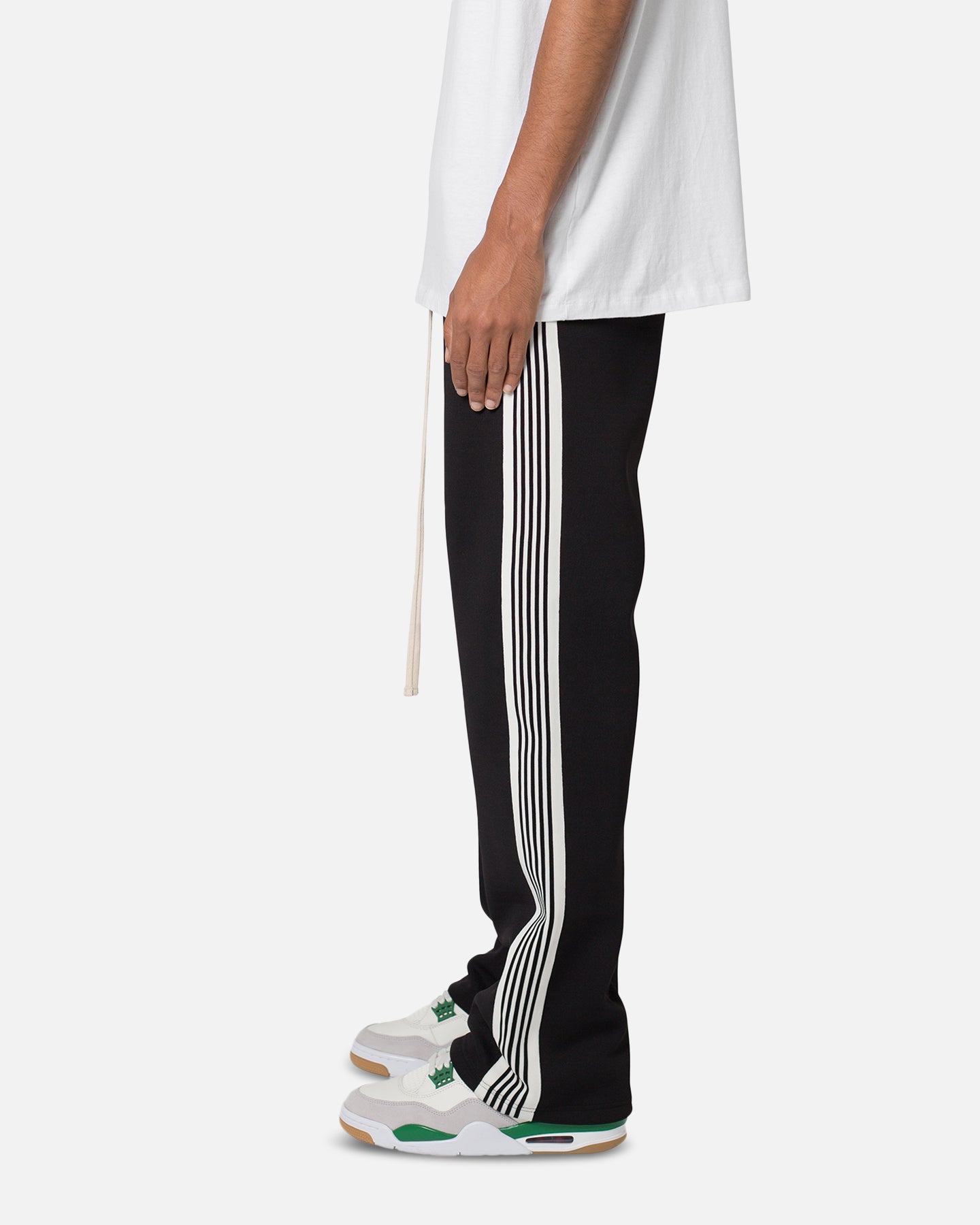 MNML Tricot Side Stripe Pants Black | Culture Kings US