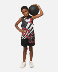 NBA Kids' Chicago Bulls Hedley Mesh Shorts Black