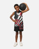 NBA Kids' Chicago Bulls Hedley Mesh Shorts Black