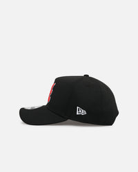 New Era Atlanta Braves 'Black And Team Color' 9FORTY A-Frame Snapback Black/Official Team Color