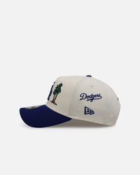 New Era Los Angeles Dodgers 'Chrome City Icons' 9FORTY A-Frame Snapback Chrome/Official Team Color