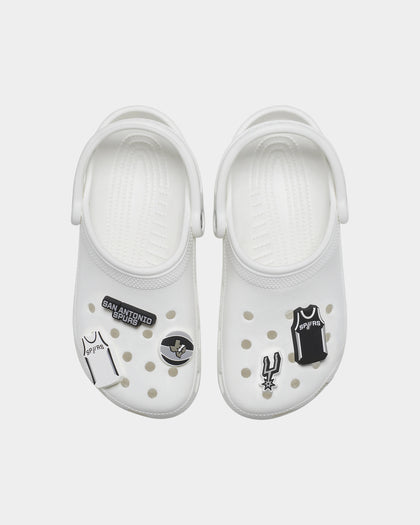 Crocs San Antonio Spurs 5 Pack Jibbitz Charms Multi