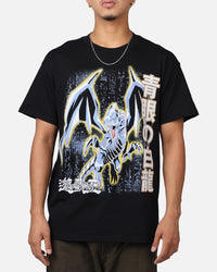 73Studio X Yu-Gi-Oh! Blue Eyes White Dragon T-Shirt Black