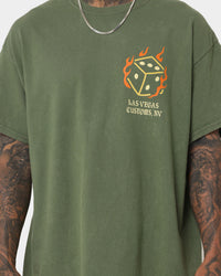 Goat Crew West Coast Customs T-Shirt Military Green