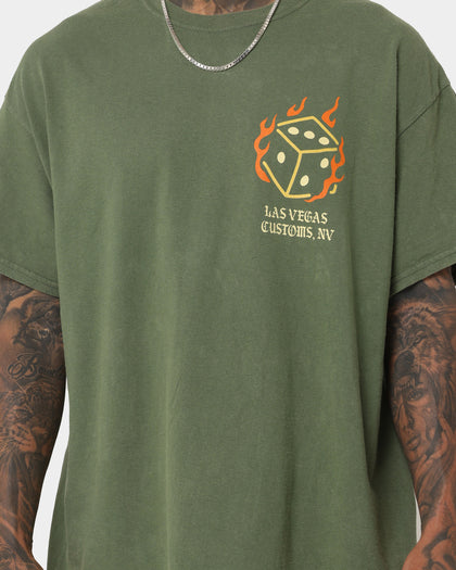 Goat Crew West Coast Customs T-Shirt Military Green