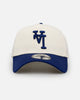 New Era Los Angeles Dodgers 'Upside Down LA Logo' 9FORTY A-Frame Snapback Chrome/Dark Royal
