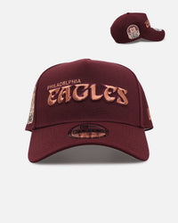 New Era Philadelphia Eagles 'Penny' 9FORTY A-Frame Snapback Maroon