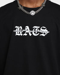 Rats Get Fat Flash Muscle T-Shirt Black