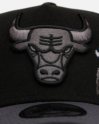 New Era Chicago Bulls 'Stealth Roses' 9FORTY A-Frame Snapback Black