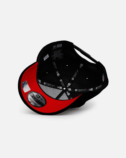 New Era San Francisco 49ers 'Spider Web' 9FORTY A-Frame Snapback Black/Red