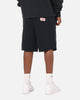 Carre Rivet Baggy Sweat Shorts Charcoal