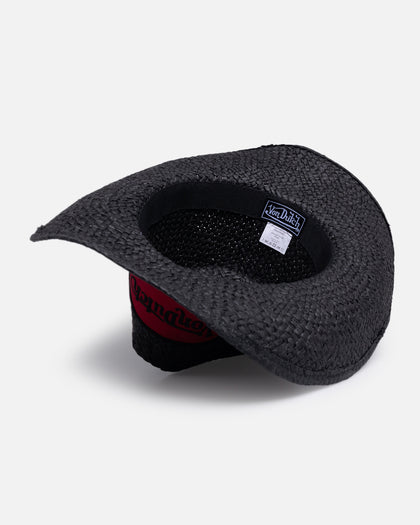 Von Dutch Vintage Ranch Cowboy Hat Black/Red