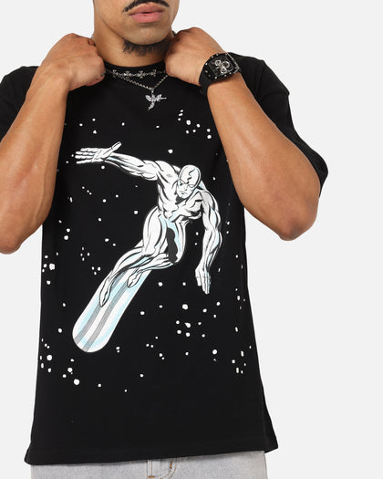 73Studio Marvel Fantastic Four Silver Surfer Saga T-Shirt Black