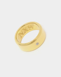 NXS Iced Definitive Ring Iced Gold