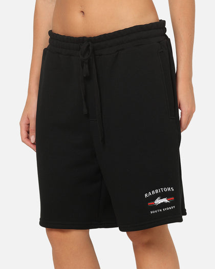 Bleacher Athletic South Sydney Rabbitohs NRL 1908 Track Shorts Black