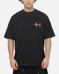 Saint Morta Liberty Boxy T-Shirt Vintage Black