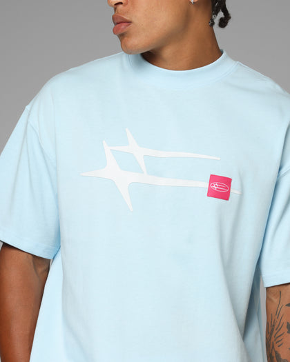Loiter Hybrid Premium T-Shirt Light Blue