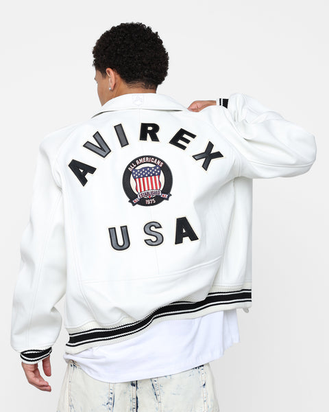 Avirex Icon Jacket Snow White | Culture Kings US