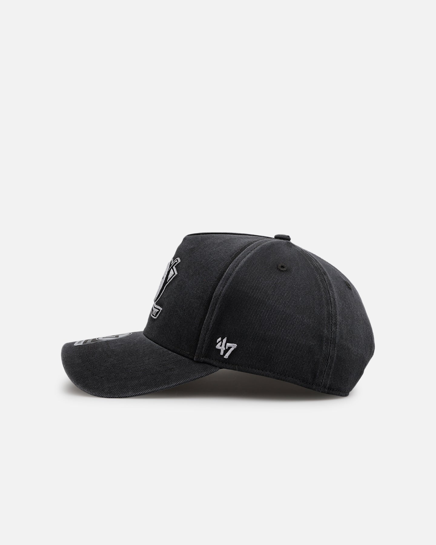 47 Brand Anaheim Ducks 'Washed Black' Offside DT Snapback Washed