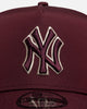 New Era New York Yankees "Prolite" 9Forty A-Frame Snapback Maroon