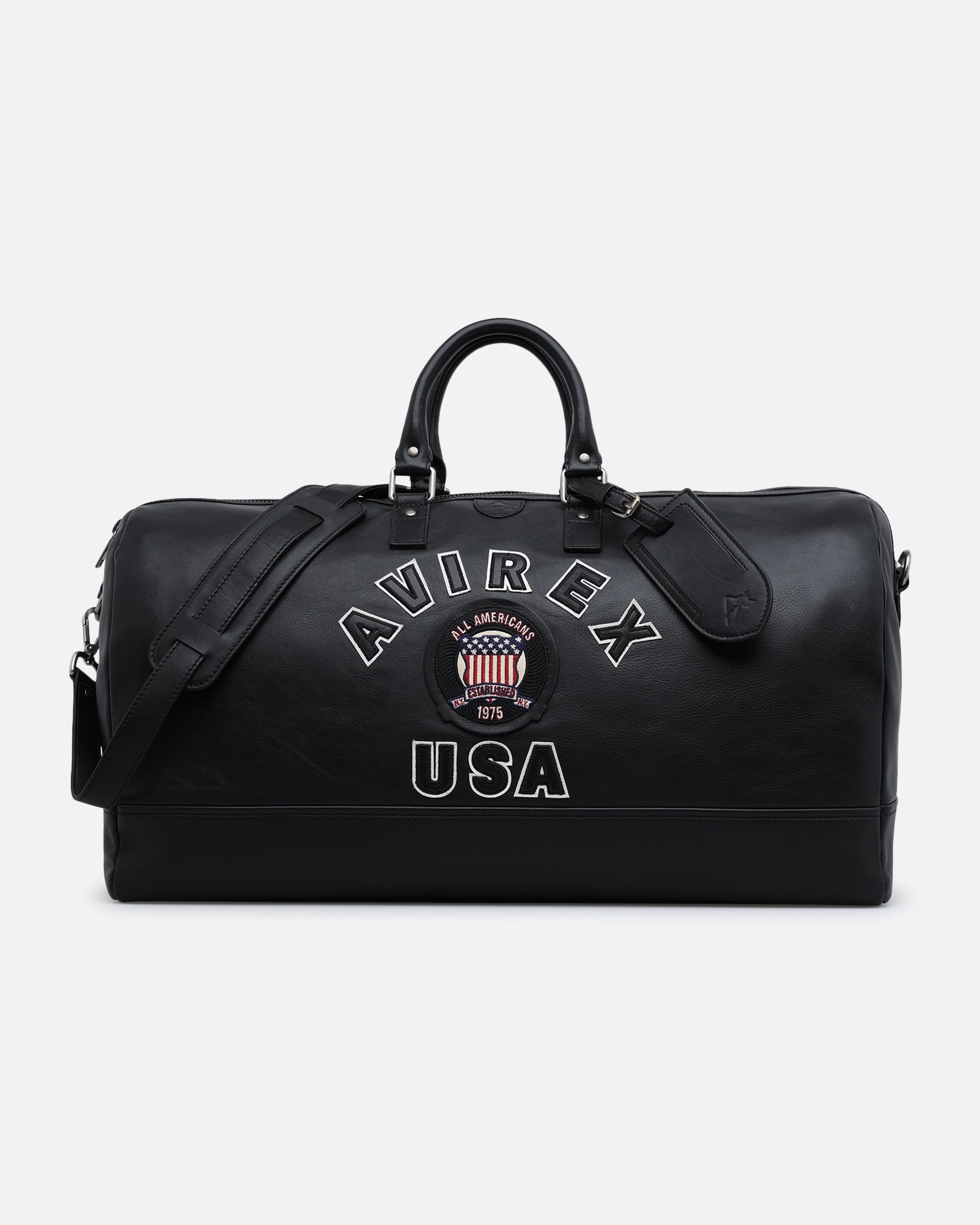 Avirex Icon Duffle Bag Black | Culture Kings US