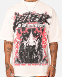 Loiter Dog Tag Oversized T-Shirt Off White