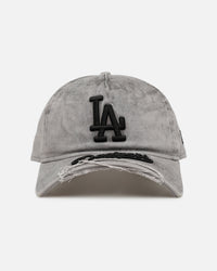 New Era Los Angeles Dodgers 'Cutoff Visor' 9FORTY Snapback Washed Black