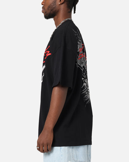 Ed Hardy Flash Demon T-Shirt Black