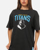 Bleacher Athletic Gold Coast Titans NRL Washed T-Shirt Black