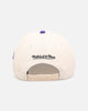 Mitchell & Ness Atlanta Braves 'Chainstitch Wordmark' Pro Pinch Snapback Purple