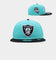 New Era Las Vegas Raiders 'Cool Mint' 2-Tone 59FIFTY Fitted Mint/Black