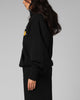 Loiter Hybrid Premium Hoodie Black