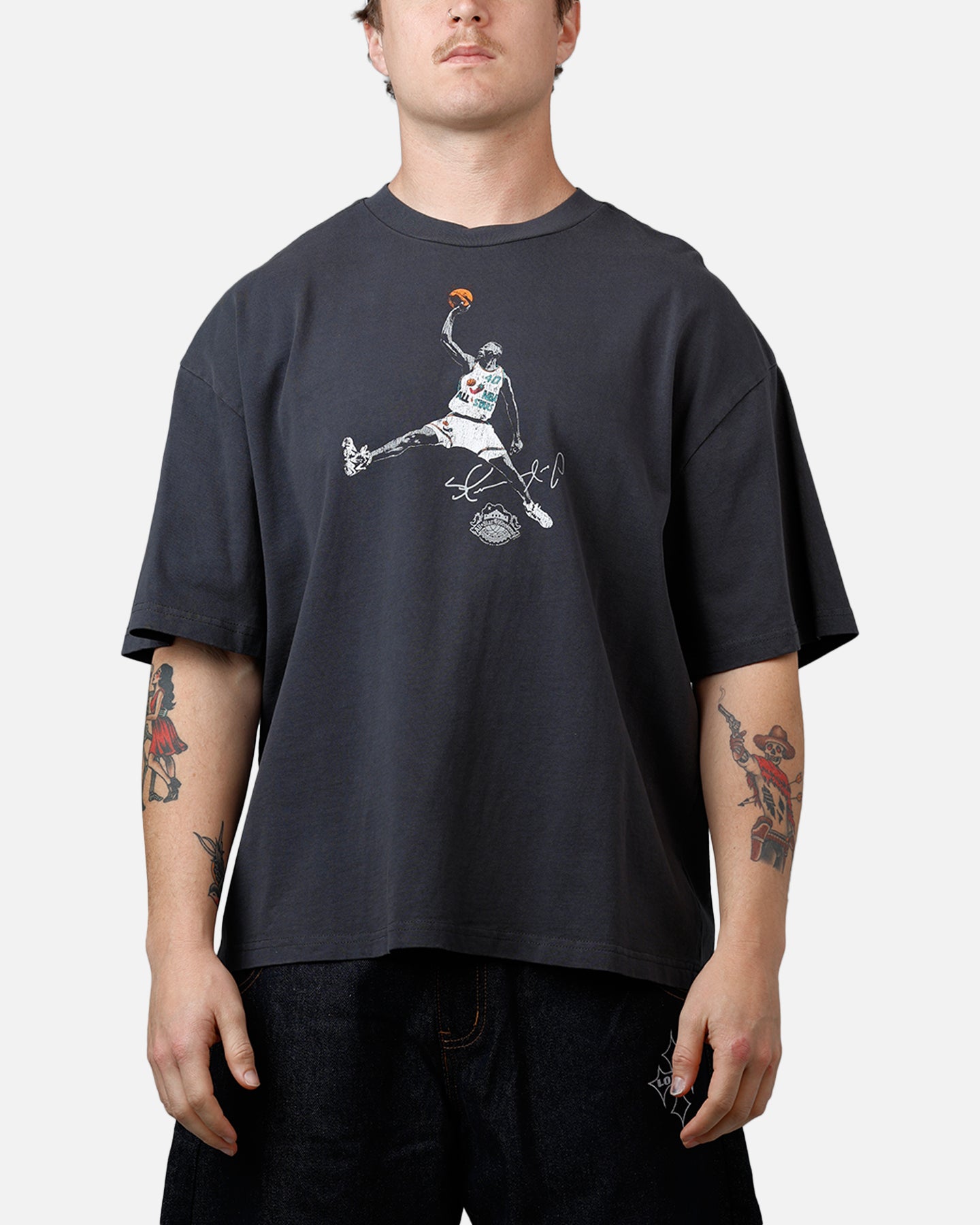 Mitchell & Ness NBA 1996 All-Star Game T-Shirt Washed Black
