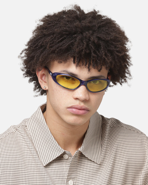 Aire X Von Dutch Poison Sunglasses Blue/Yellow
