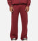 Carre Rivet Trackpants Burgundy