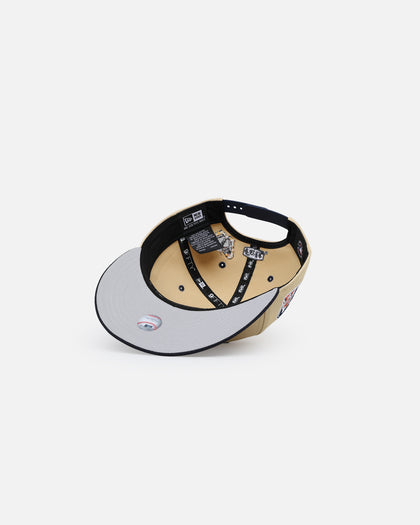New Era X Felt Detroit Tigers 9FIFTY Snapback Vegas Gold