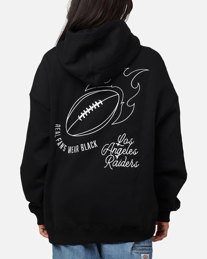 Mitchell & Ness Los Angeles Raiders History Hoodie Faded Black