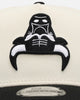 New Era Chicago Bulls 'Chrome Black Upside Down Logo' 9FORTY A-Frame Snapback Chrome/Black