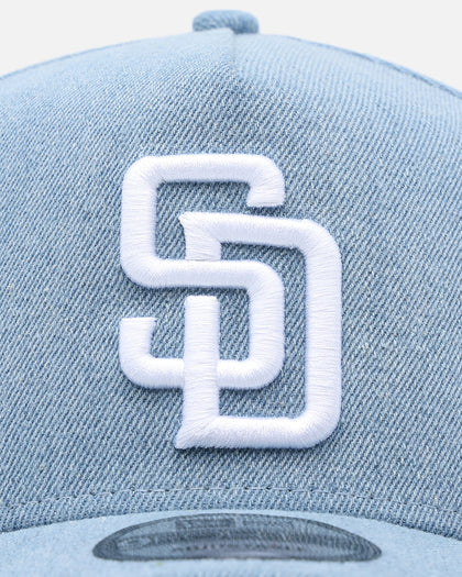 New Era San Diego Padres 'Denim' 9FORTY A-Frame Snapback Denim/Wheat/White